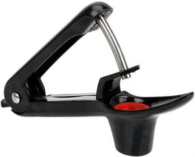 img 3 attached to 🍒 Efficient 7.8inch Cherry Fruit Kitchen Pitter Remover Olive Core Corer - Black