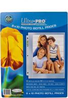📸 ultra pro 90522 - 8.5"x11" refill pages (10/pkg) for 8"x10" photos: top-quality protection & organization logo