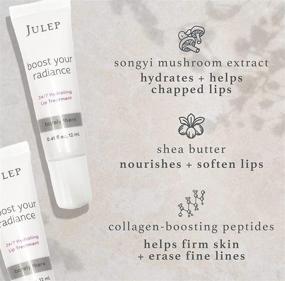 img 2 attached to 💋 Julep Radiance-Boosting Day Moisturizer Lip Treatment & Lip Sleeping Mask