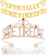 officially retirement supplies retired decorations logo