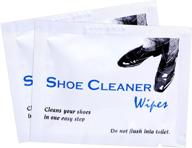 👞 diamond wipes pre-moistened shoe shine wipes - 50 pack, streak-free cleaning for leather - on-the-go convenience logo