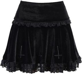 img 3 attached to Vintage Embroidered Women's Skirts by ETATNG - Fashionable and Elegant Women's Clothing