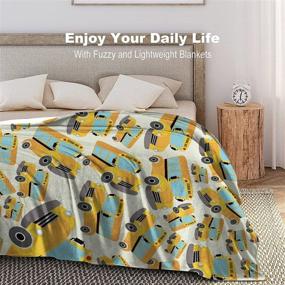 img 1 attached to Blanket Toddler Lightweight Flannel Blankets Kids' Home Store