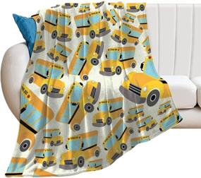 img 4 attached to Blanket Toddler Lightweight Flannel Blankets Kids' Home Store