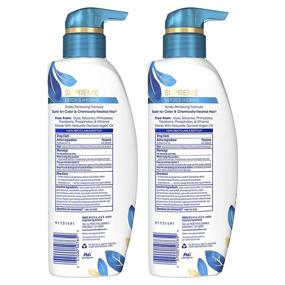 img 3 attached to 🌿 Head & Shoulders Supreme: Detox and Hydrate Hair & Scalp with Argan Oil and Coconut Water - Scalp Care and Dandruff Treatment Shampoo, 11.8 Fl Oz Twin Pack