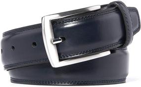 img 3 attached to Fabio Valenti Casual Buckle Black Men's Fashion Accessories