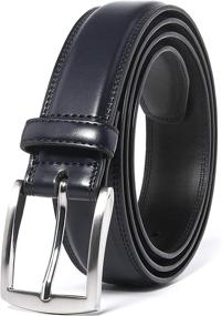 img 4 attached to Fabio Valenti Casual Buckle Black Men's Fashion Accessories