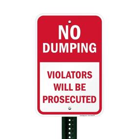 img 2 attached to SmartSign: No Dumping Violators Prosecuted - Effective Solution for Keeping Our Environment Clean