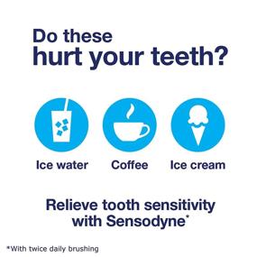 img 3 attached to 🦷 Sensodyne Fresh Mint Toothpaste for Sensitive Teeth - 4 Ounces (Pack of 2) with Cavity Prevention