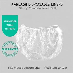 img 3 attached to Karlash Premium Disposable Liners Pedicure