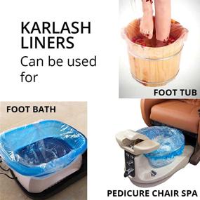 img 1 attached to Karlash Premium Disposable Liners Pedicure