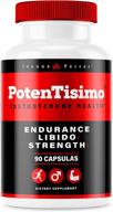 💪 potentisimo testosterone boosting supplement (90 capsules) logo