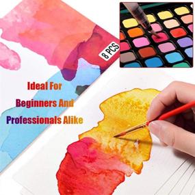 img 1 attached to Watercolor Assorted Portable Professionals Beginners