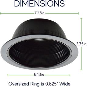 img 1 attached to 🔌 Industrial Electrical Plastic Replacement Covers with Stepped Baffle Design