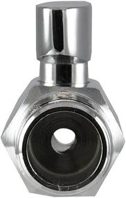 img 2 attached to 🚿 DANCO Shower Volume Control Shut-Off Valve - Chrome 1.6 inch, Pack of 1 (89171): Enhance Your Shower Experience