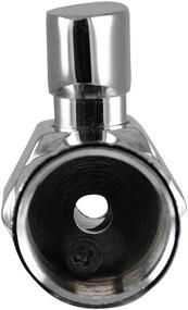 img 1 attached to 🚿 DANCO Shower Volume Control Shut-Off Valve - Chrome 1.6 inch, Pack of 1 (89171): Enhance Your Shower Experience