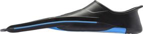 img 1 attached to Cressi Short Full Foot Pocket Fins - Lightweight Swimming and Training Fins for Pool and Sea