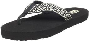 img 4 attached to Teva Mikan Medium Women's Athletic Flip Flop Shoes