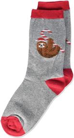 img 1 attached to Holiday Fun Novelty Casual Crew Socks for Boys by Hot Sox
