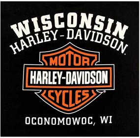 img 1 attached to 🏍️ Unleash Your Style with Harley Davidson's Custom Freedom Short Sleeve Men's Clothing