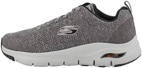 img 4 attached to Skechers Paradyme Shoes Color Black Men's Shoes and Fashion Sneakers