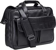 👜 handmade men's leather business travel briefcase - laptop bag, messenger bags logo