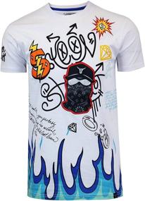 img 4 attached to 👕 Discover SCREENSHOT S11113: Unparalleled Hip Hop Style Men's T-Shirts & Tanks