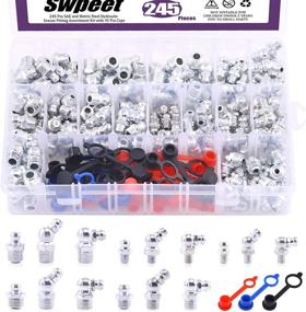 img 4 attached to 💪 Discover the Ultimate Swpeet Assortment of Standard Hydraulic Fittings!