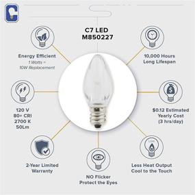 img 2 attached to 🕯️ Candex Holiday Candelabra Equivalent Dimmable: Illuminate Your Festive Season with Adjustable Ambiance