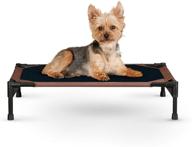 🐾 k&h pet products original pet cot: elevate your dog's sleep comfort with mesh center - available in multiple sizes logo