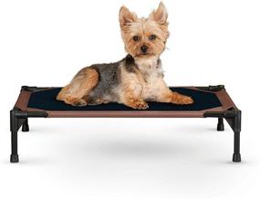 img 4 attached to 🐾 K&H Pet Products Original Pet Cot: Elevate Your Dog's Sleep Comfort with Mesh Center - Available in Multiple Sizes