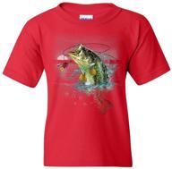 fishing t-shirt for fishermen - camping tee for boys' clothing logo