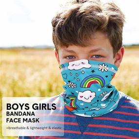img 2 attached to 🧣 EXski Bandana: Breathable Cold Weather Accessories for Girls - Ideal for Cycling and Outdoors