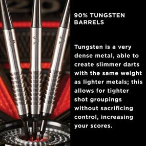 img 1 attached to 🎯 High-Quality Soft Tip Darts - Viper V-Factor 90% Tungsten with Handy Storage/Travel Case