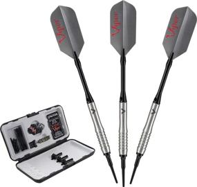 img 4 attached to 🎯 High-Quality Soft Tip Darts - Viper V-Factor 90% Tungsten with Handy Storage/Travel Case