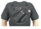 📻 enhanced communication access: blackhawk patrol radio chest harness logo