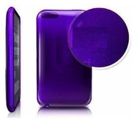 img 2 attached to iSkin Vibes High-Quality Polymer Case for iPod Touch 2G, 3G (Purple) - Enhanced SEO-friendly version