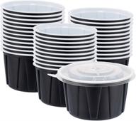 otor 40 pack food storage containers with airtight lids - bpa free, stackable, reusable lunch box bento box - microwave, dishwasher, freezer safe - capacity 15oz логотип