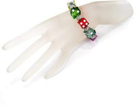 img 3 attached to Linpeng Multi Colors Stretch Bracelet