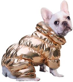img 4 attached to 🐶 Winter Puppy Dog Coats for Small Dogs - PET ARTIST: Cute Warm Fleece Padded Pet Clothes for Chihuahua, Poodles, French Bulldog, Pomeranian