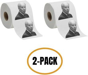 img 1 attached to 🧻 Joe Biden Toilet Paper - Funny Novelty TP 2-Pack: Hilarious Political Gag Gift for Biden Fans