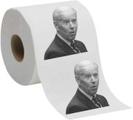 🧻 joe biden toilet paper - funny novelty tp 2-pack: hilarious political gag gift for biden fans logo