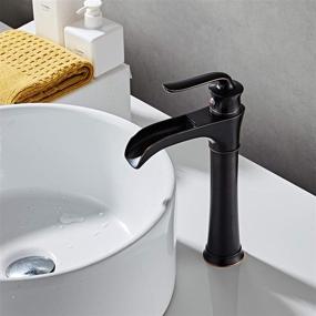 img 2 attached to Farmhouse Waterfall Bathroom Faucet by MYHB: SH8012H - Enhancing Elegance and Relaxation