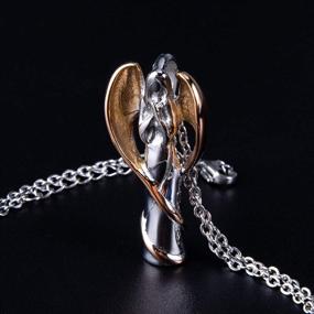 img 1 attached to 👼 Bivei Guardian Cremation Keepsake Memorial Jewelry for Boys