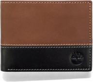 🌲 timberland hunter trifold leather passcase wallet logo