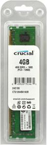 img 1 attached to Ключевой модуль памяти для настольного компьютера Crucial 4GB DDR3 1600МГц PC3-12800 CL11 UDIMM CT51264BA160B