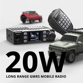 img 3 attached to 📻 Radioddity DB20-G Mobile Radio for Car Vehicle: 20W Long Range Two Way Radio with Cigarette Lighter Plug, 500 Channels, VOX, and Display Sync - Ideal for Off Road Overlanding 4x4 Adventures