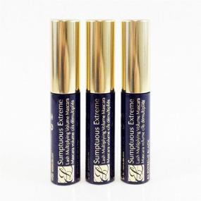 img 4 attached to 💄 Estee Lauder Sumptuous Extreme Lash Multiplying Volume Mascara - Bundle of 3 Travel Size 2.8ml (0.3oz/8.4ml total)