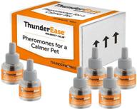 🐾 optimized thunderease multicat calming pheromone diffuser refill, enhanced with feliway, alleviates cat conflict, tension, and fighting logo