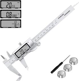 img 4 attached to 🔍 Precision Power: Stainless Electronic Micrometer Waterproof Conversion - Accurate Water Measurement at Your Fingertips